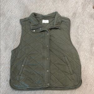 Z Supply Olive Quilted Vest